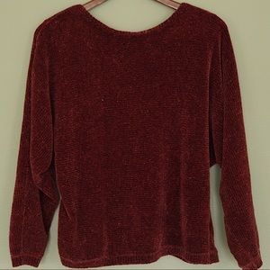 Burgundy Pullover Sweater